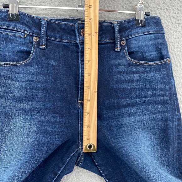 Lucky Brand Jeans Womens 4 27 Blue Hayden Skinny Dark Wash Denim Stretch Casual - Picture 9 of 12